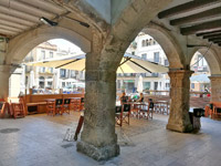 Plaça porxada